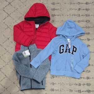 GAP, H&M, & Old Navy 4T boys long sleeve bundle.
